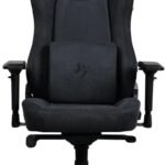 Arozzi Vernazza Gaming Chair – Supersoft Velvety Upholstery, Memory Foam Support, 4D Armrest – Pure Black