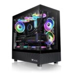 Thermaltake View 270 TG ARGB Mid Tower Gaming Case – Black