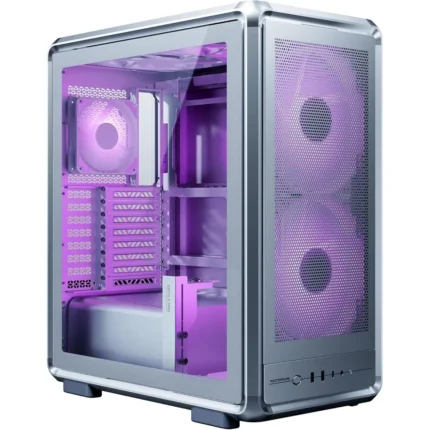 Cooler Master MasterFrame 500 Mesh aRGB Silver Open-Air ATX PC Case
