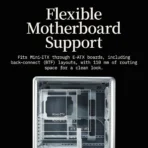 Cooler Master MasterFrame 500 Mesh aRGB Silver Open-Air ATX PC Case