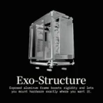 Cooler Master MasterFrame 500 Mesh aRGB Silver Open-Air ATX PC Case