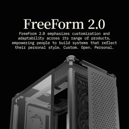 Cooler Master MasterFrame 600 Modular ATX Mid Tower Case Black