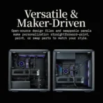 Cooler Master MasterFrame 600 Modular ATX Mid Tower Case Black