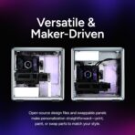 Cooler Master MasterFrame 600 Silver modular ATX mid tower PC case