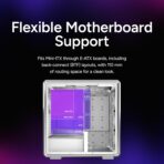 Cooler Master MasterFrame 600 Silver modular ATX mid tower PC case