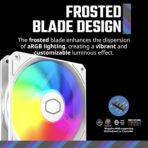 Cooler Master 240 Core II White CPU liquid cooler with aRGB lighting