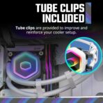 Cooler Master 240 Core II White CPU liquid cooler with aRGB lighting