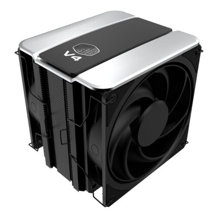 Cooler Master V4 Alpha 3DHP Black CPU Cooler with dual 120mm PWM fans