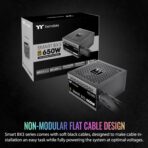 Thermaltake Smart BX3 Bronze 650W power supply black