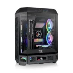 Thermaltake Tower 600 Black Mid-Tower ATX Case with Tempered Glass Panels