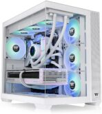 Thermaltake View 380 TG ARGB Snow ATX Case in White