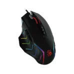 Bloody 2-Fire RGB Animation Gaming Mouse - Stone Black - Image 2