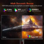 KOORUI S2721PM 27 Inch QHD 200Hz Mini LED IPS Gaming Monitor - Image 4