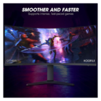 Koorui 34E6UC 34" Curved Ultrawide WQHD Gaming Monitor – 180Hz, 1ms, HDR400 - Image 7