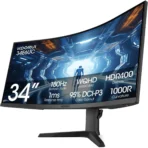 Koorui 34E6UC 34-inch curved ultrawide gaming monitor black