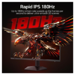 KOORUI G2421V 24″ 180Hz Gaming Monitor – QHD - Image 4