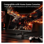 KOORUI G2421V 24″ 180Hz Gaming Monitor – QHD - Image 8