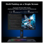 KOORUI S2741LM 27-inch Dual-Mode IPS/Mini LED UHD Gaming Monitor – 160Hz/320Hz - Image 9