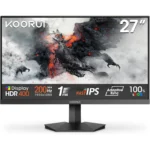 Koorui G2711P 27″ 200Hz Gaming Monitor – FHD Fast IPS, 1ms, HDR400, Adaptive Sync