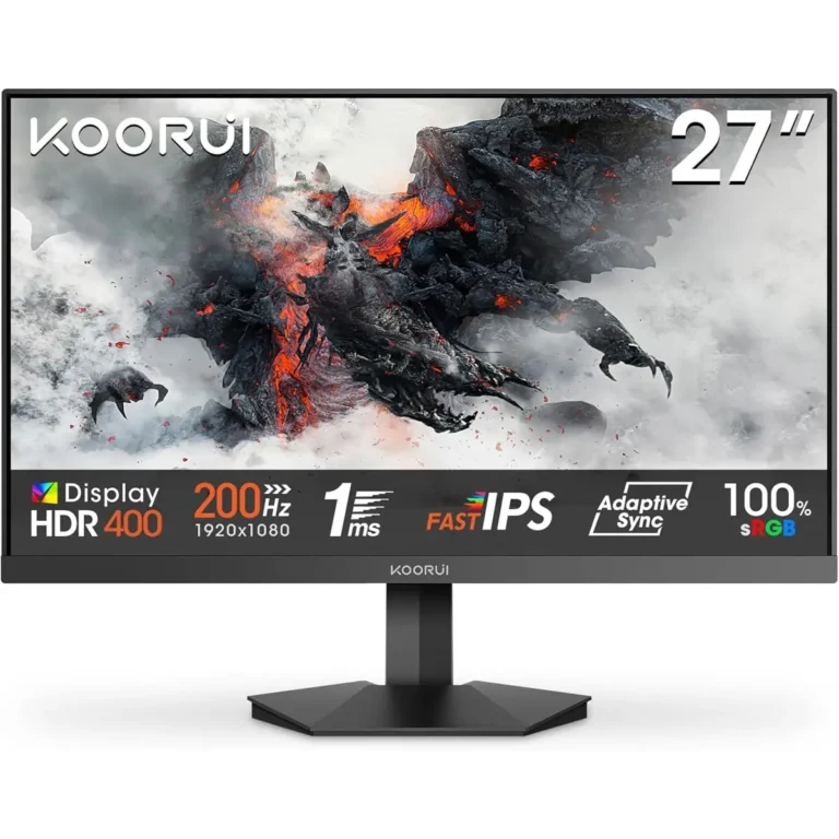 Koorui G2711P 27 inch 200Hz FHD Fast IPS Gaming Monitor HDR400