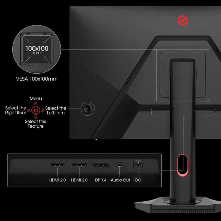 Koorui S2721PM 27 inch Mini-LED 200Hz IPS Gaming Monitor HDR1000