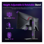 Koorui G2722P 27″ 2K QHD Gaming Monitor – 200Hz Fast IPS, 1ms, HDR400, Adaptive Sync - Image 5