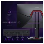 Koorui G2722P 27″ 2K QHD Gaming Monitor – 200Hz Fast IPS, 1ms, HDR400, Adaptive Sync - Image 6