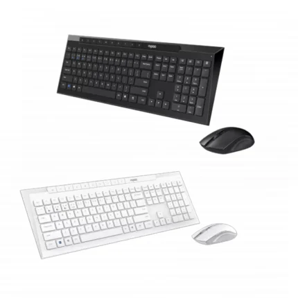 The Rapoo 8210M Multi-mode Wireless Keyboard & Mouse Combo