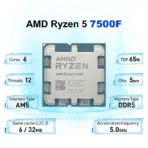 AMD Ryzen™ 5 7500F Desktop Processor – Tray - Image 5