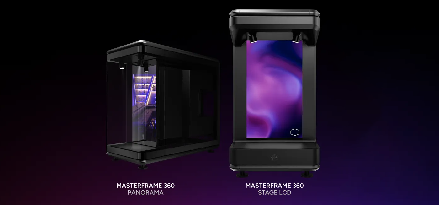 CoolerMaster MasterFrame 360 Series ATX Gaming Case
