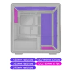 CoolerMaster Premium modular ATX case MasterFrame 600 Mesh - Image 4