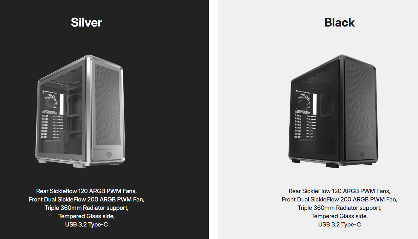 CoolerMaster Premium modular ATX case MasterFrame 600 Mesh