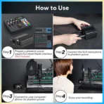 Maono PM320 Studio Condenser XLR Microphone - Image 11