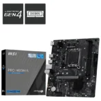 MSI PRO H610M-S DDR5 Motherboard M-ATX LGA 1700