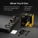 Maono PD100W Wireless & USB Dynamic Microphone - Image 9