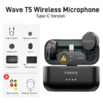 Maono Wave T5 Wireless Lavailar Microphone - Image 8