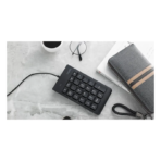 Rapoo K10 Wired Numeric NumberPad Keyboard, Black - Image 3