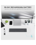 Rapoo E9550L Multi-Device Wireless Blade Series Keyboard - Image 5