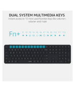 Rapoo E9550L Multi-Device Wireless Blade Series Keyboard - Image 6