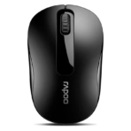 Rapoo M10 Plus Wireless Optical Mouse, Black - Image 2