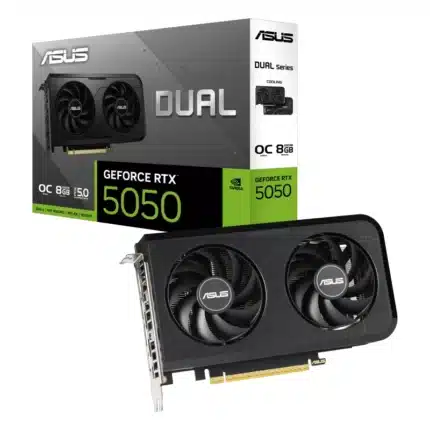 ASUS Dual GeForce RTX 5050 8GB GDDR6 OC Graphics Card