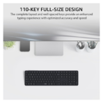 Rapoo E9550L Multi-Device Wireless Blade Series Keyboard - Image 4
