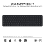 Rapoo E9550L Multi-Device Wireless Blade Series Keyboard - Image 6