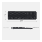 Rapoo E9550L Multi-Device Wireless Blade Series Keyboard - Image 7