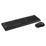 Rapoo X1500 Pro Wireless Mouse Keyboard Combo – Black - Image 2