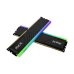 XPG Spectrix D35G RGB 32GB (2x16GB) 3600MHz C16 DDR4 DRAM Desktop Memory - Black