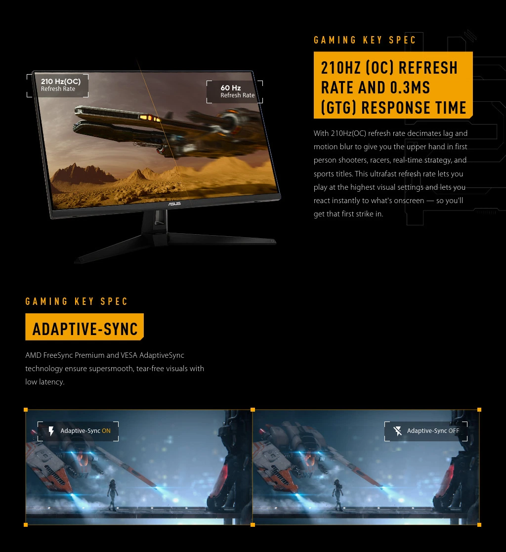 ASUS TUF VG27AQ5A GAMING MONITOR