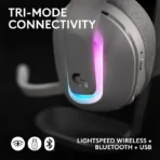Logitech G522 LIGHTSPEED Wireless Gaming Headset with LIGHTSYNC RGB - White - Image 6
