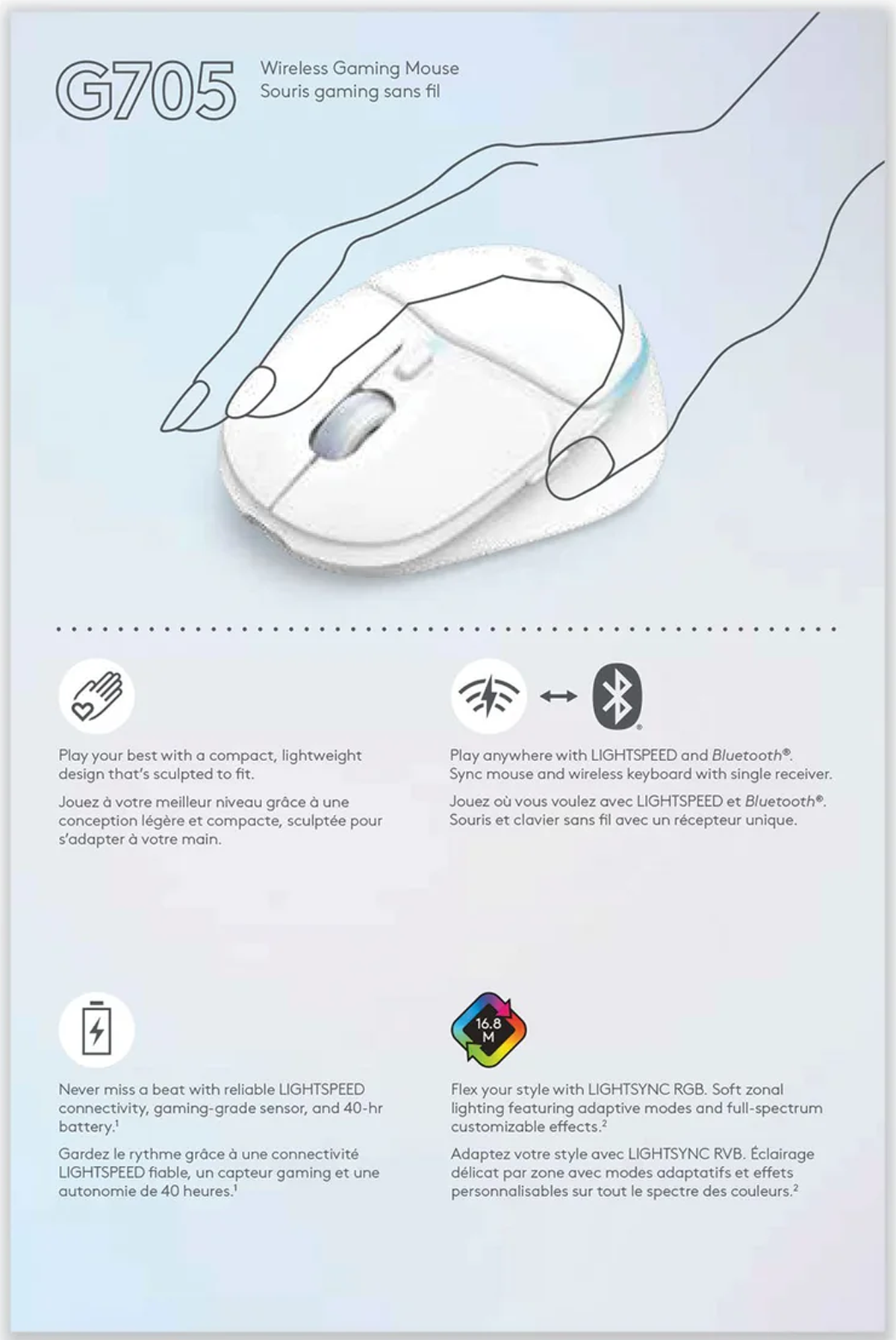 Logitech g705 mouse