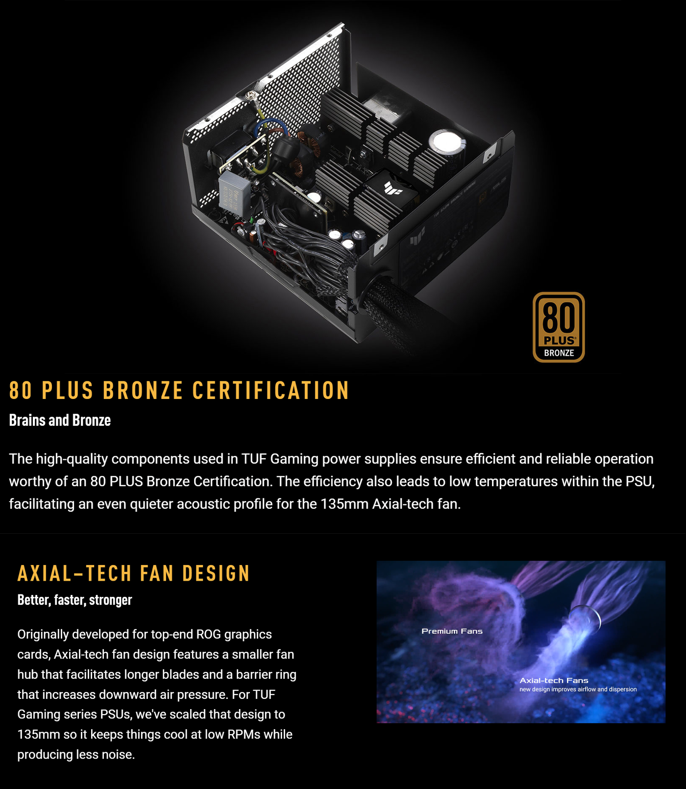 asus tuf 750watt 80 plus bronze